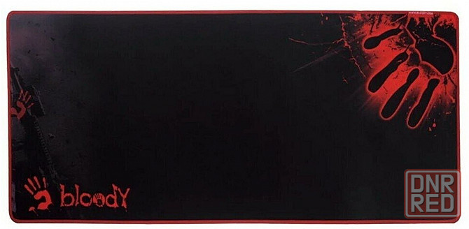 Игровой коврик A4tech Bloody B-087s тканевый (750х300х2) Black рисунок (арт-9208) Макеевка - изображение 1
