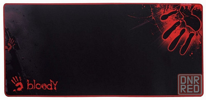Игровой коврик A4tech Bloody B-087s тканевый (750х300х2) Black рисунок (арт-9208) Макеевка - изображение 2