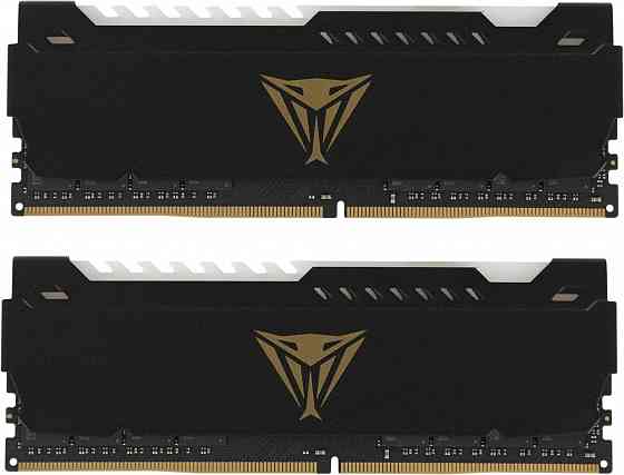 Оперативная память Ddr4 2x16gb 3200mhz Patriot Pvsr432g320c8k Viper Steel Rgb Rtl Gaming Pc4-25600 C Макеевка