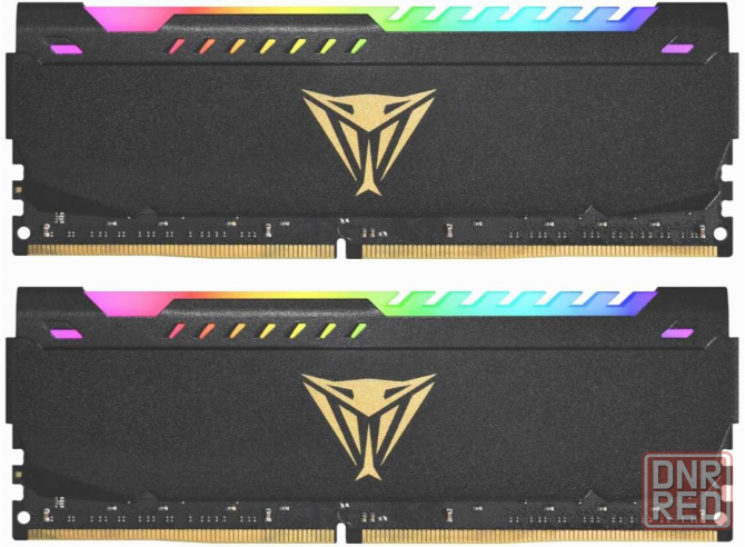 Оперативная память Ddr4 2x16gb 3200mhz Patriot Pvsr432g320c8k Viper Steel Rgb Rtl Gaming Pc4-25600 C Макеевка - изображение 1