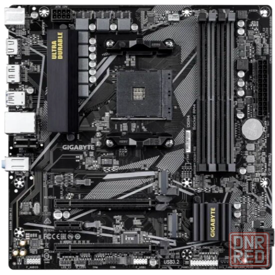 Материнская плата Gigabyte B550m Ds3h R2 (Am4, Matx) (арт-7187) Макеевка - изображение 2
