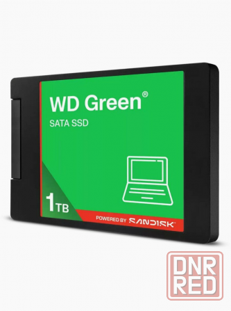 Твердотельный накопитель Ssd Wd Green Wds100t5g0a 1tb, 2.5", Sata Iii, R/W - 545/510 Mb/S 3d-Nand (а Макеевка - изображение 1