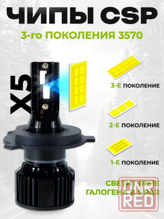 Яркие Светодиодные лампы h4 LED лед лампы качество проверенно! Донецк - изображение 3