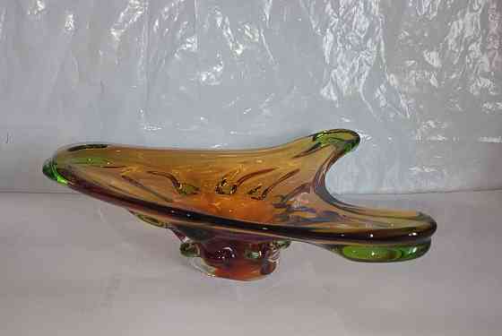 Ваза цветное толстое стекло ссср Донецк