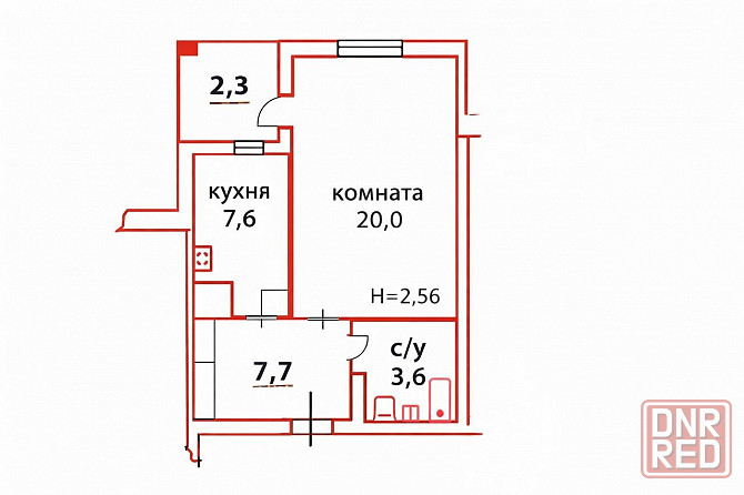Продаётся 1-комн.квартира Мариуполь - изображение 7