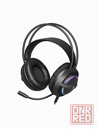 Гарнитура игровая проводная Defender Dexter Rgb Black (2xjack 3.5mm/Usb, кабель 2м) (64595) (арт-957 Донецк - изображение 1