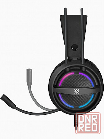 Гарнитура игровая проводная Defender Dexter Rgb Black (2xjack 3.5mm/Usb, кабель 2м) (64595) (арт-957 Донецк - изображение 4