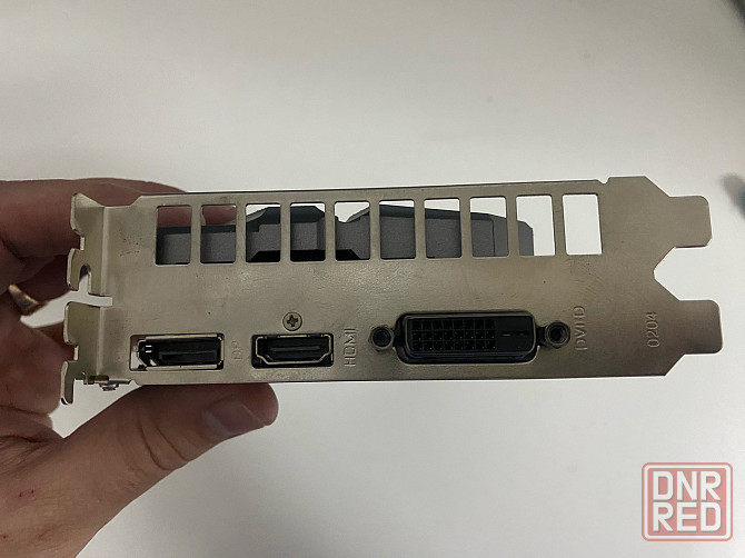 Видеокарта 4Gb PCI-E GDDR5 KFA2 GTX1050Ti 1 Click OC (RTL) DVI+HDMI+DP GeForce GTX1050Ti Донецк - изображение 3