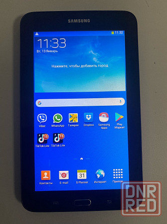 Планшет Samsung SM-T110 Galaxy Tab 3 Lite Донецк - изображение 1