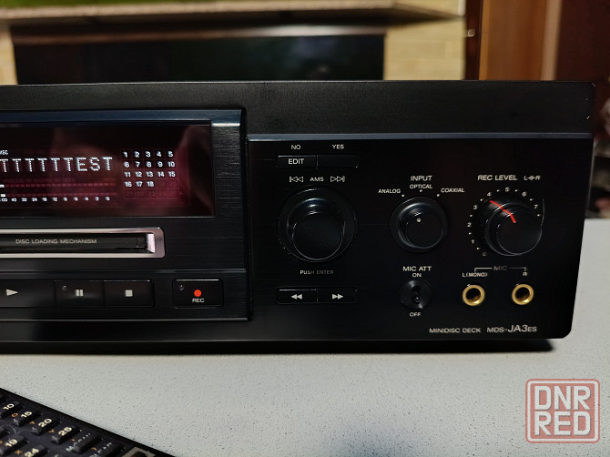 Топовый минидисковый SONY MDS- JA3ES. Донецк - изображение 7