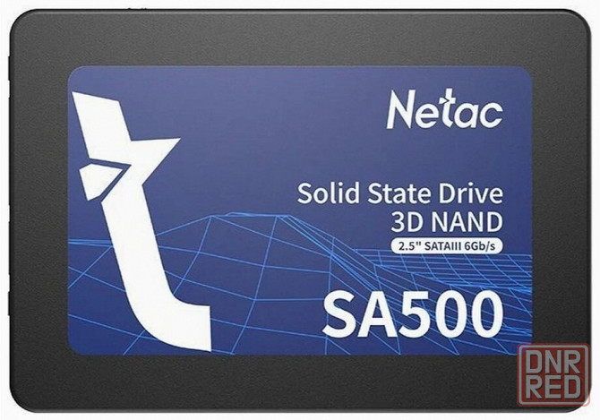 Ssd твердотельный накопитель Netac Sa500 256гб Sata (Nt01sa500-256-S3x) (арт-9437) Макеевка - изображение 1