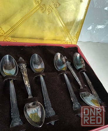 Ложки троянда ссср набор Донецк - изображение 3