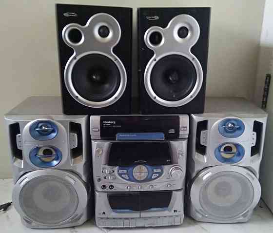 Музыкальный центр Elenberg MC-4069M и колонки Gemix AF-51 - Обмен на 30шт. нерабочей - ненужной озу Донецк