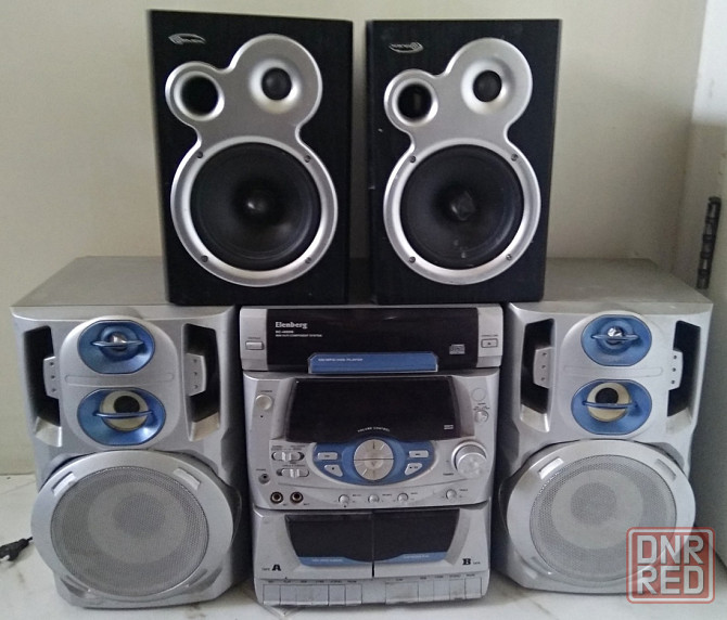 Музыкальный центр Elenberg MC-4069M и колонки Gemix AF-51 - Обмен на 30шт. нерабочей - ненужной озу Донецк - изображение 1