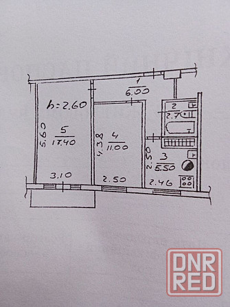 Продается 2 - х комнатная квартира, бульвар Школьный Донецк - изображение 11