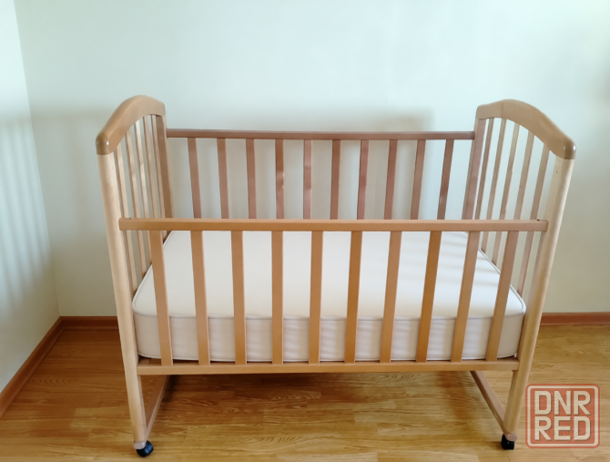 Детский манеж из натурального дерева Донецк - изображение 1