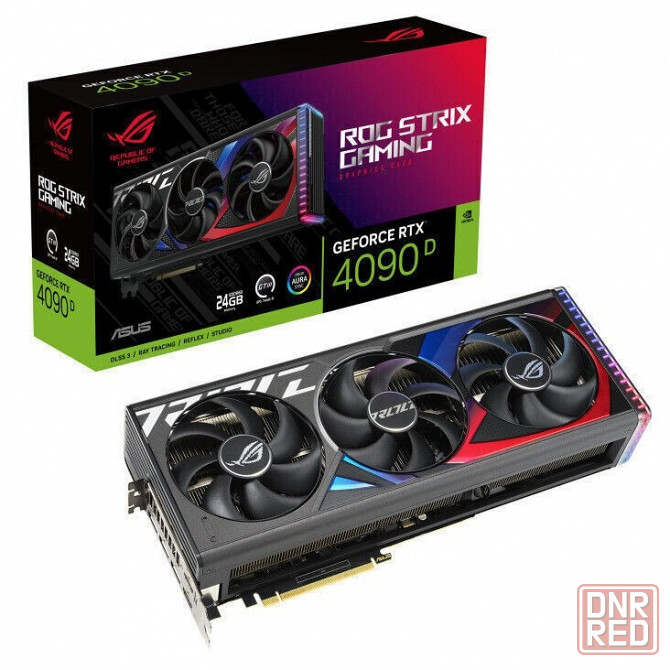 Asus Rog Strix Rtx 4090 D 24GB GDDR6X Gaming GPU Graphics Card Sealed Волгоград - изображение 1
