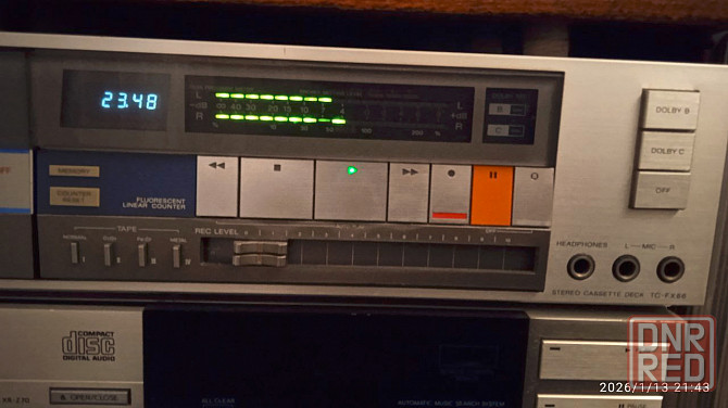 Японская кассетная дека Sony TC-FX66 Донецк - изображение 2