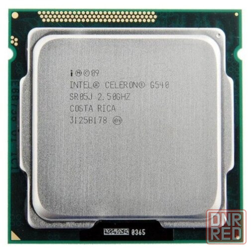 Процессор Intel Celeron G540 Sandy Bridge Lga1155, 2 X 2500 мгц б/у (арт-2625) Донецк - изображение 1