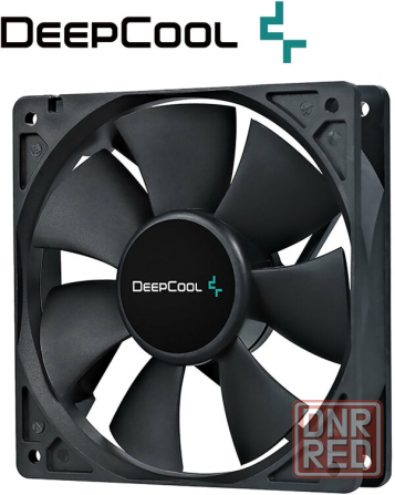 Вентилятор для компьютера Deepcool Xfan 120 Black Dp-Fdc-Xf120 - кулер охлаждения в корпус на пк 120 Донецк - изображение 3