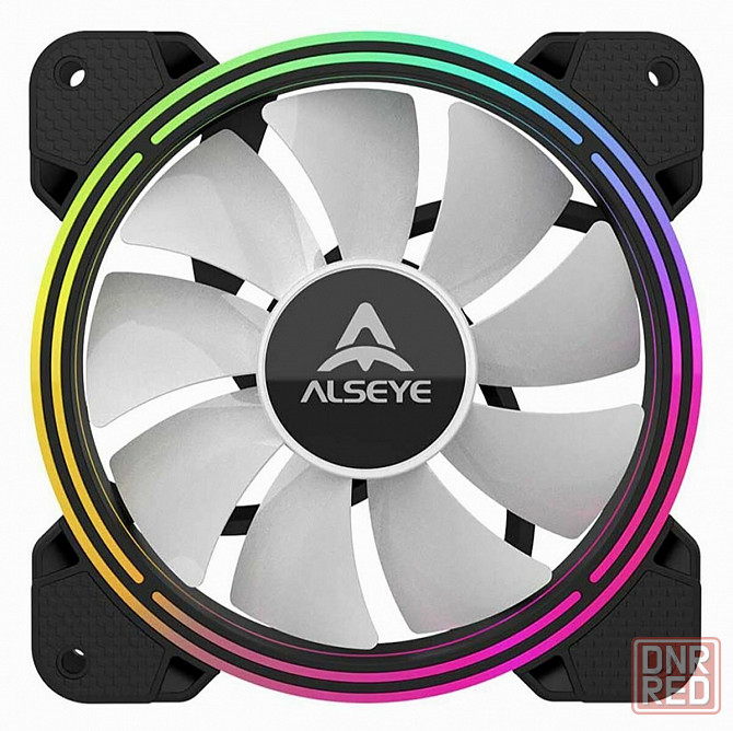 Комплект вентиляторов для корпуса 3шт. Alseye Halo 4.0-B Kit Argb (арт-9429) Донецк - изображение 3