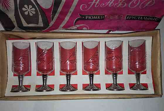 Набор хрустальных рюмок Донецк