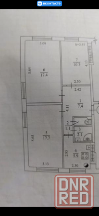 3-х комнатная квартира в Буденновском р-не Донецк - изображение 9