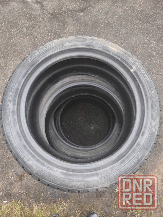Комплект шин липучка почти новая 215/50/ р 17 Донецк - изображение 3