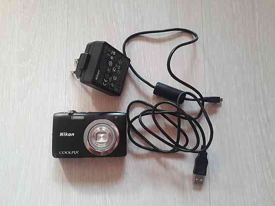 Nikon S2600 14.1Mpx+ шнур/зарядка/чехол/карта Донецк