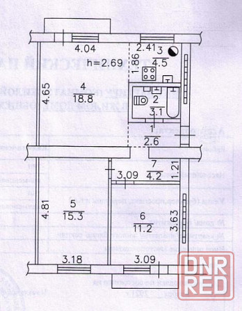 Продается 3 - х комнатная квартира, ул. Марии Ульяновой Донецк - изображение 11