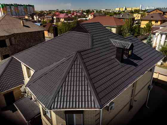 Металлочерепица разных цветов, толщины и покрытий от производителя. Донецк