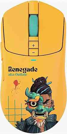 Мышь A4tech Bloody R72 Ultra желтый оптическая 20000dpi беспров. Usb-C 6but (арт-7109) Донецк