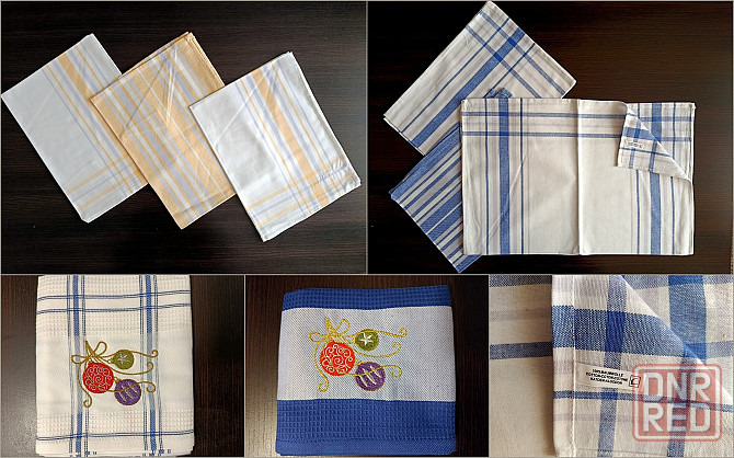 Наборы кухонных полотенец. Донецк - изображение 1