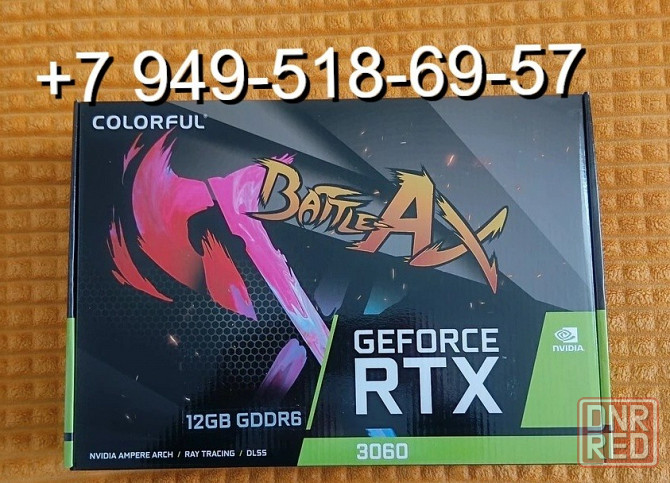 Colorful RTX 3060 NB Duo (Battle Ax) 12GB Донецк - изображение 1