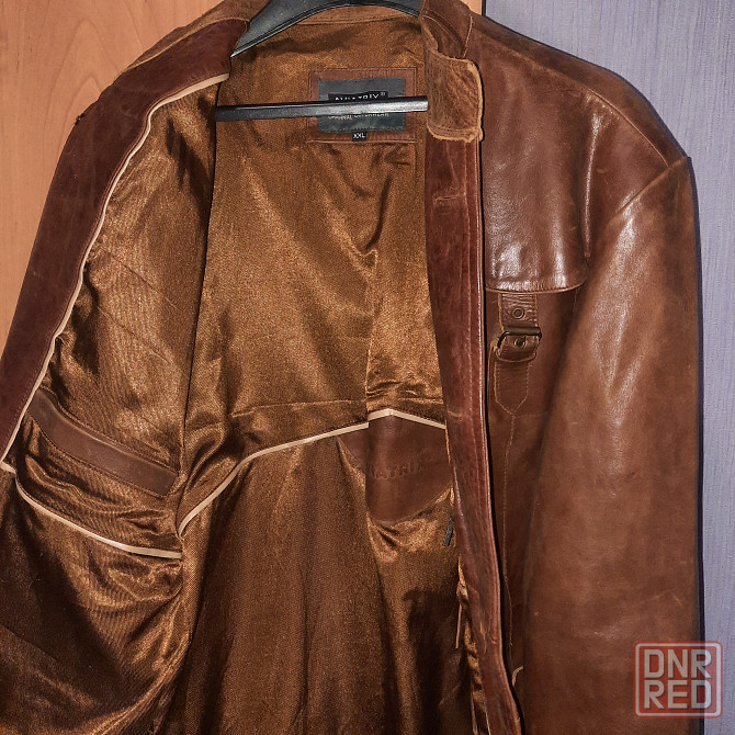 Плащ кожаный Мариуполь - изображение 3