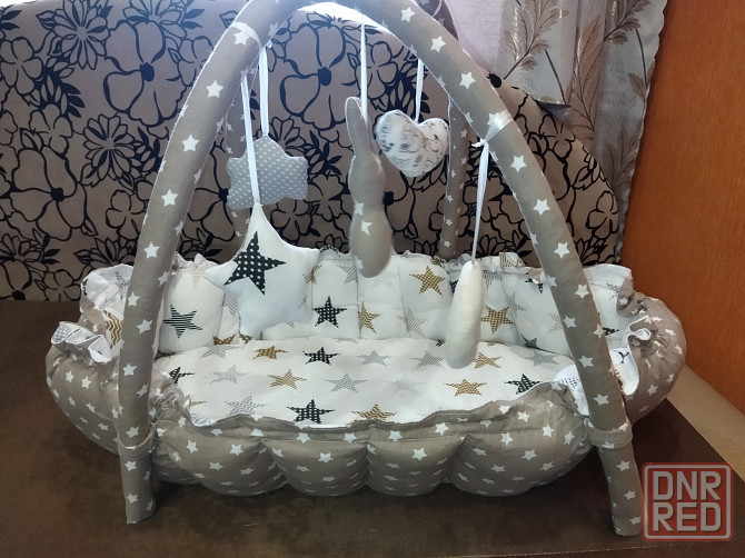 Коврик-трансформер 3 в 1 (Кокон для новорожденных) Донецк - изображение 1