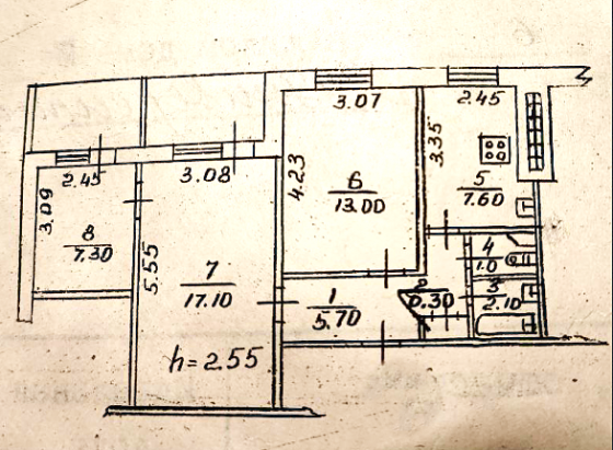 Продажа 3х ком., ул. Университетская,Киевский р-н Донецк