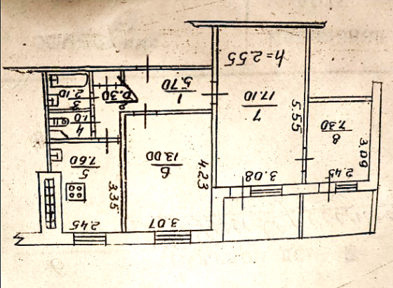 Продажа 3х ком., ул. Университетская,Киевский р-н Донецк