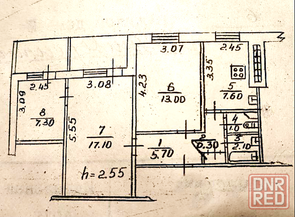Продажа 3х ком., ул. Университетская,Киевский р-н Донецк - изображение 5