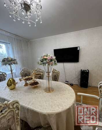 Сдается красивая трехкомнатная квартира с интересным дизайном в Калининском районе Донецк - изображение 4