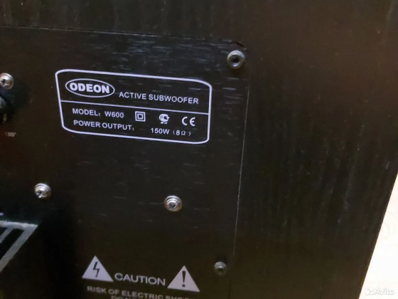 Продам Активный Сабвуфер odeon w600 150w Донецк