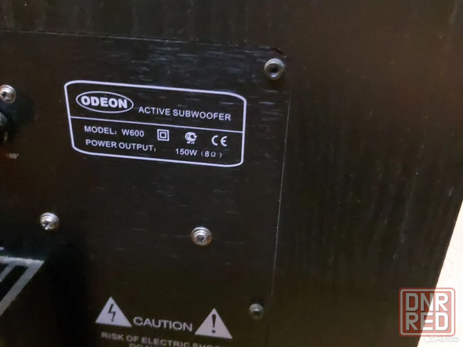 Продам Активный Сабвуфер odeon w600 150w Донецк - изображение 4