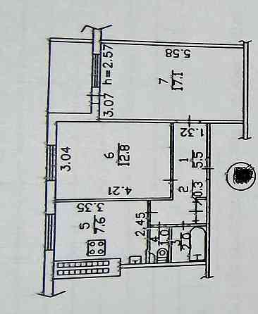 Продам 2-комнатную квартиру на Мирном. Туполева Донецк