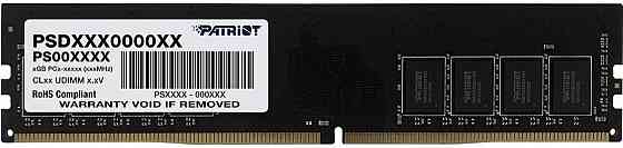 Оперативная память Ddr4 Patriot Memory Sl 4 гб 2133 мгц Dimm Cl15 Psd44g213381 (арт-6095) Донецк