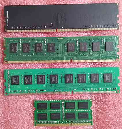 DDR4 8Gb - DDR3 8Gb - DDR3 8Gb - SO-DIMM DDR3 8Gb - обмен на 20шт нерабочей-ненужной озу, HDD, CPU Донецк