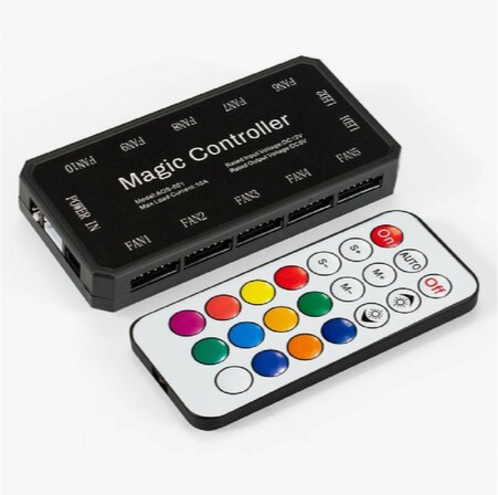 Контроллер-хаб с пультом управления Exegate Ex295975rus Exh6p. Argb для вентиляторов с подсветкой Ar Донецк