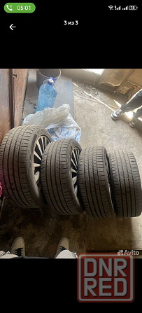 Диски с резиной бу 215 50 17 Донецк - изображение 1