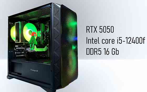 Игровой пк, i5-12400F, RTX 5050 8 гб, RAM 16 гб Донецк