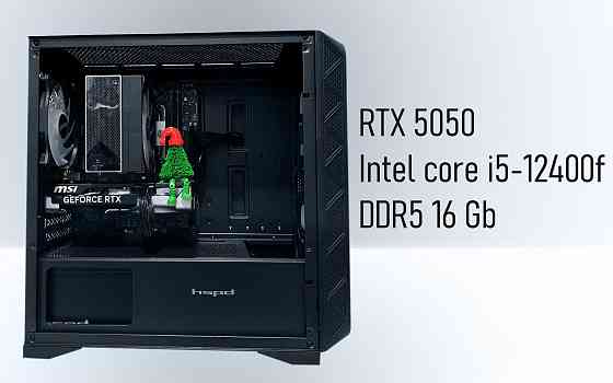 Игровой пк, i5-12400F, RTX 5050 8 гб, RAM 16 гб Донецк