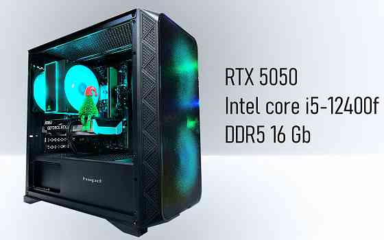 Игровой пк, i5-12400F, RTX 5050 8 гб, RAM 16 гб Донецк